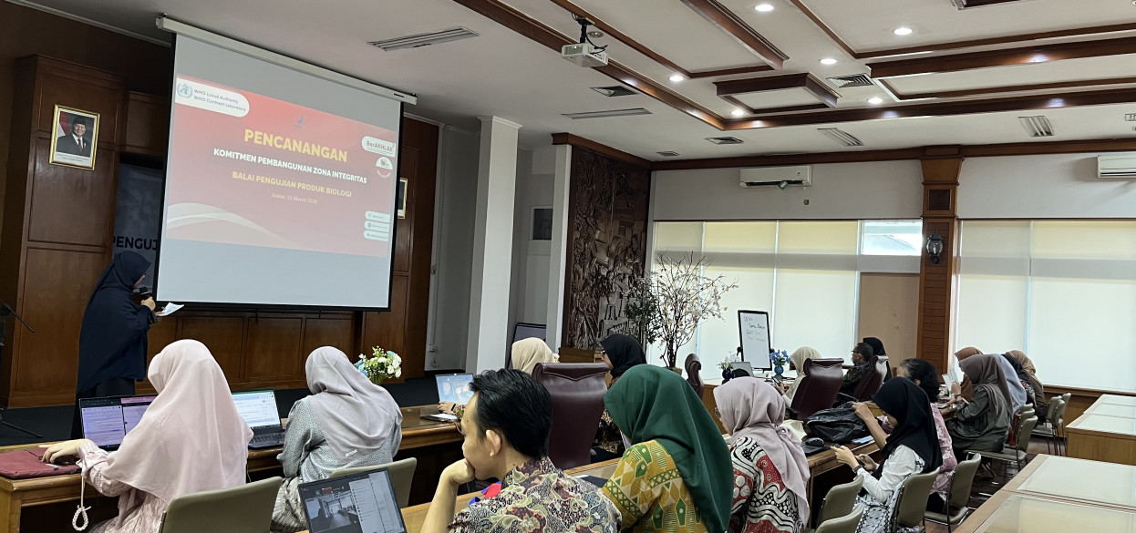 Pencanangan Zona Integritas menuju WBK dan WBBM
